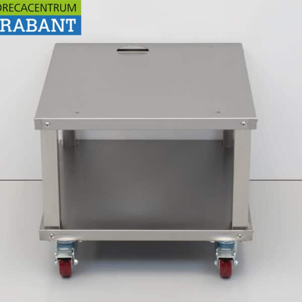 HCB Stainless Steel Mobile Machine Table 58.5 x 53 x 43.5 cm Food Service