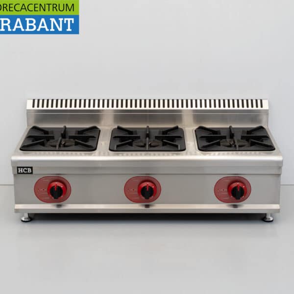 HCB 3-Burner Stove, Countertop Model, PROPANE Gas, 21.9 kW, 104 cm, Food Service