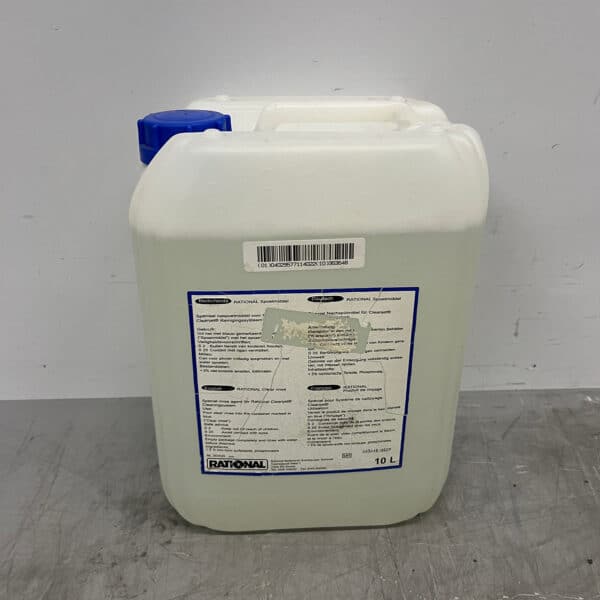 Jerry Can Can Rational Cleanjet Cleaner Refill Rinse Agent Blue 10 liters Horeca