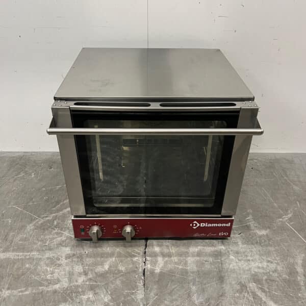 Stainless Steel Diamond Convection Oven, 4 x 2/3 GN, 230V, Food Service