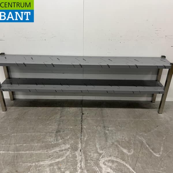 Stainless Steel Double Shelving Bridge, 200 x 30 x 66.5 cm, Food Service