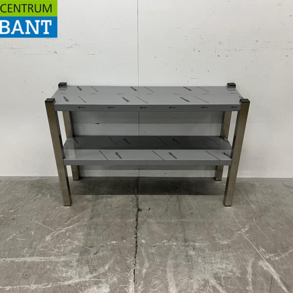 Stainless Steel Double Shelving Bridge, 100 x 30 x 66.5 cm, Food Service