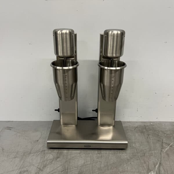 Stainless Steel Combisteel Double Milkshake Mixer, 2 x 1 Liter, 230V, Food Service