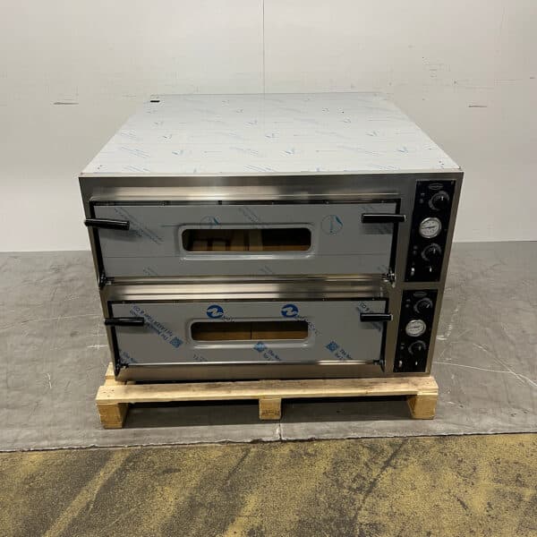 Stainless Steel Combisteel 2 x 6 Pizzas, 35 cm Diameter, 400V, Food Service
