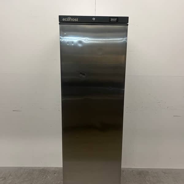 Stainless Steel Ecofrost Freezer, 326 liters, 230V, Commercial Use