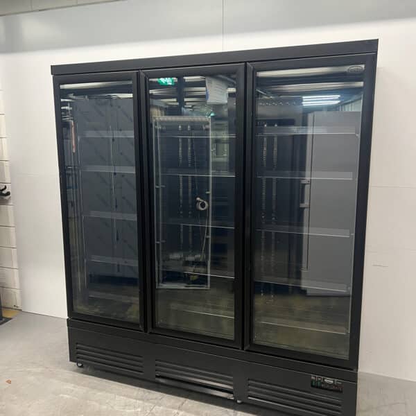 Combisteel 3-Door Glass-Door Refrigerator, 1,386 liters, 230V, Food Service