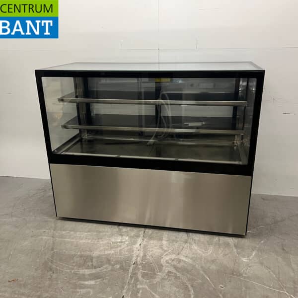 Stainless steel Polar Mobile Refrigerated Display Case 150 cm 230V Catering