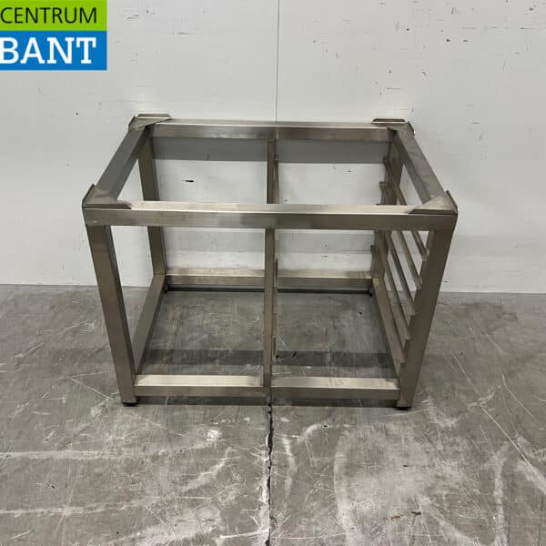 Stainless Steel Base with Shelf, 77 x 53.5 x 60 cm, Food Service
