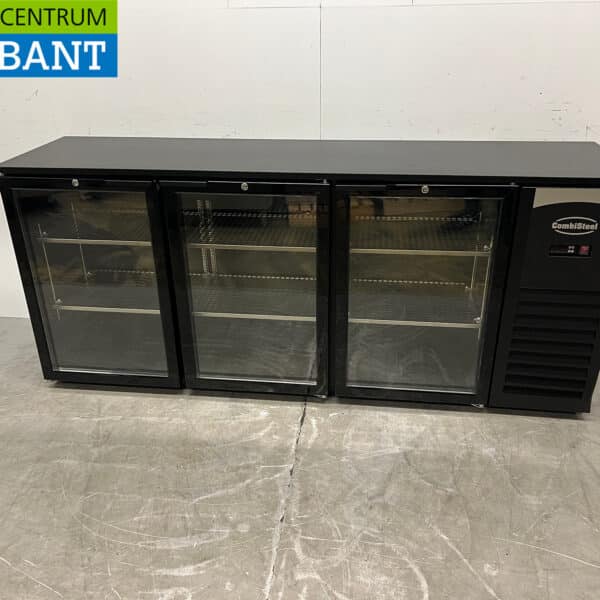 Combisteel Beverage Cooler, 3 Hinged Doors, 198 cm, 230V, Food Service