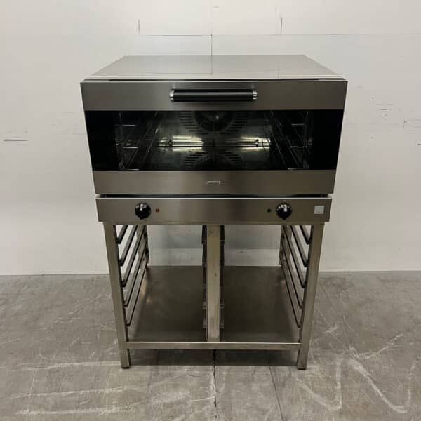 Stainless Steel Smeg Convection Oven, 3 x 1/1 GN or 60 x 40 cm, 400V, Commercial Use