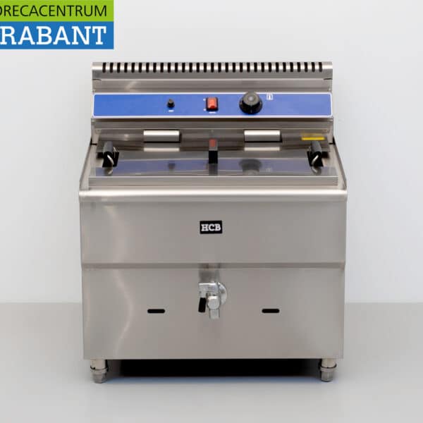 HCB Stainless Steel Fish Fryer, Doughnut Fryer, Deep Fryer, 26-Liter Propane Gas, Food Service