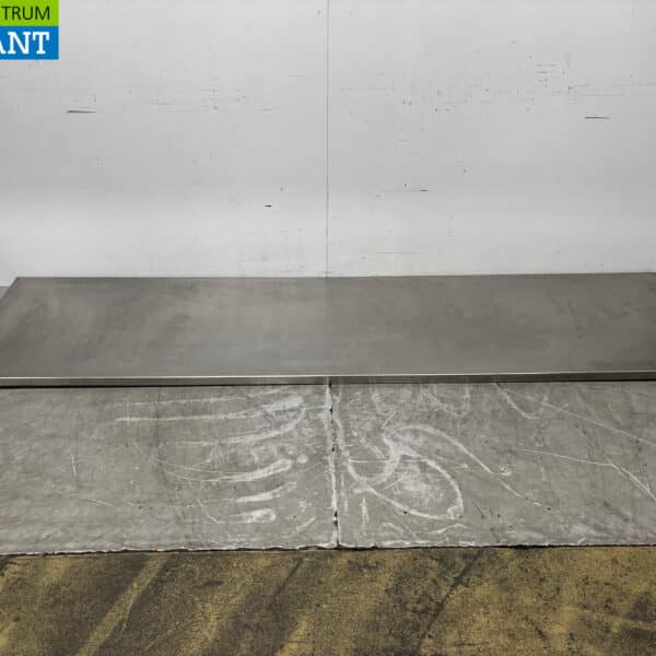 Stainless Steel Countertop, 300 x 75 cm, for the Food Service Industry