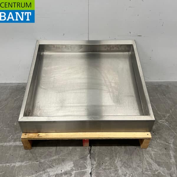 Stainless Steel Ice Bin with Drain, 81 x 71 x 31 cm, Food Service