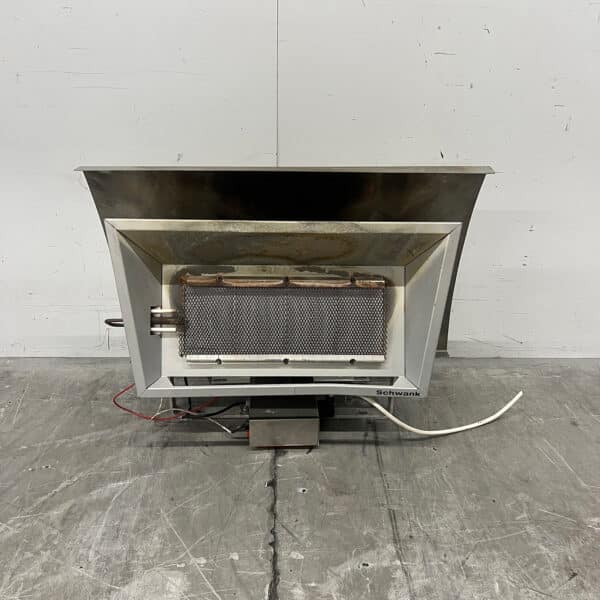 Stainless Steel Schwank Patio Heater with Electronic Ignition, 230V, for the Hospitality Industry