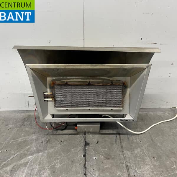 Stainless Steel Schwank Patio Heater with Electronic Ignition, 230V, for the Hospitality Industry