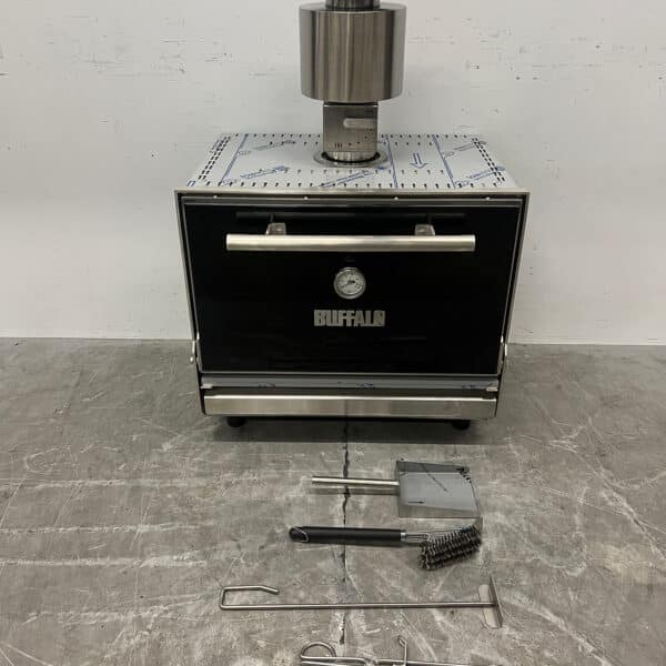 Stainless Steel Buffalo HX569 Charcoal Oven for the Food Service Industry