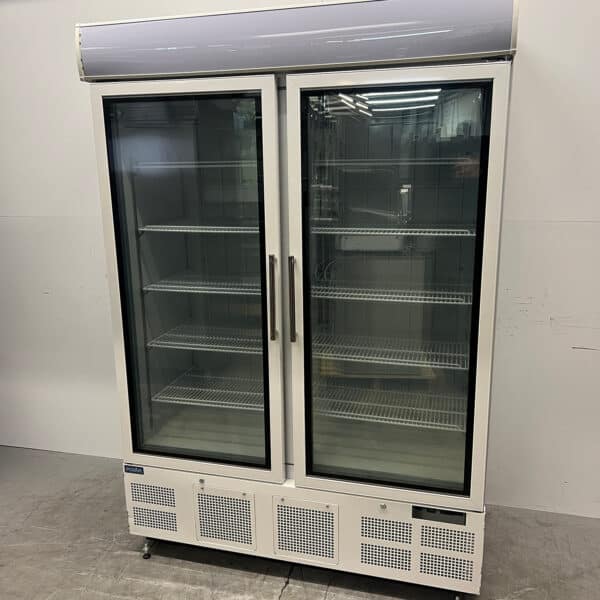 Polar Glass door freezer cabinet Freezer cabinet with glass doors 920 liters 230V Horeca
