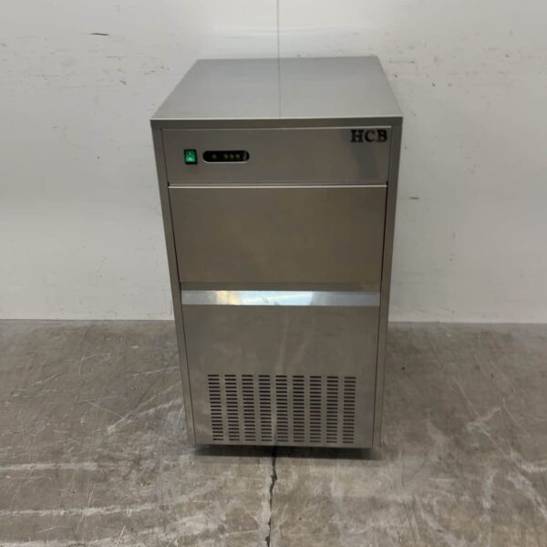 RVS HCB Ijsblokjesmachine 80 kg per dag 25kg bunker 230V Horeca