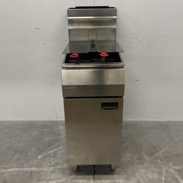Stainless Steel Profinox GAS Deep Fryer 40 x 76 x 113.5 cm, Food Service