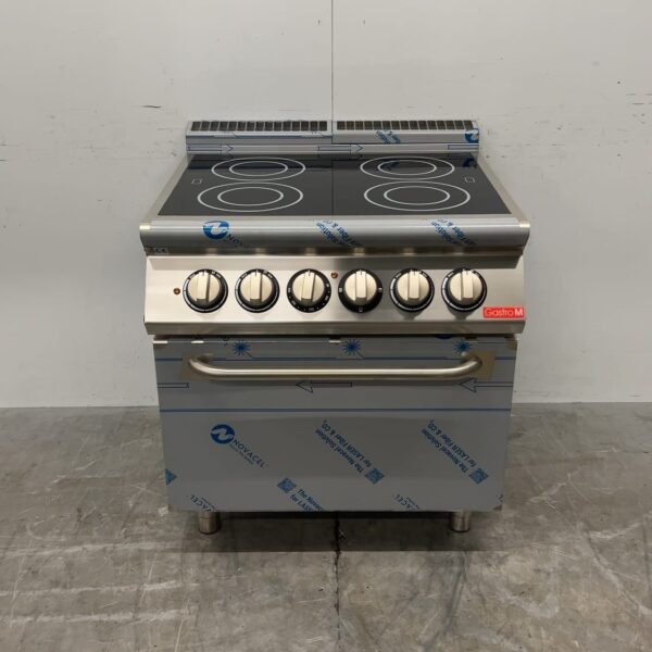 Stainless Steel Gastro M GM70 Induction Stove, 16 kW, GAS, 80 x 77 x 85.5 cm, Food Service