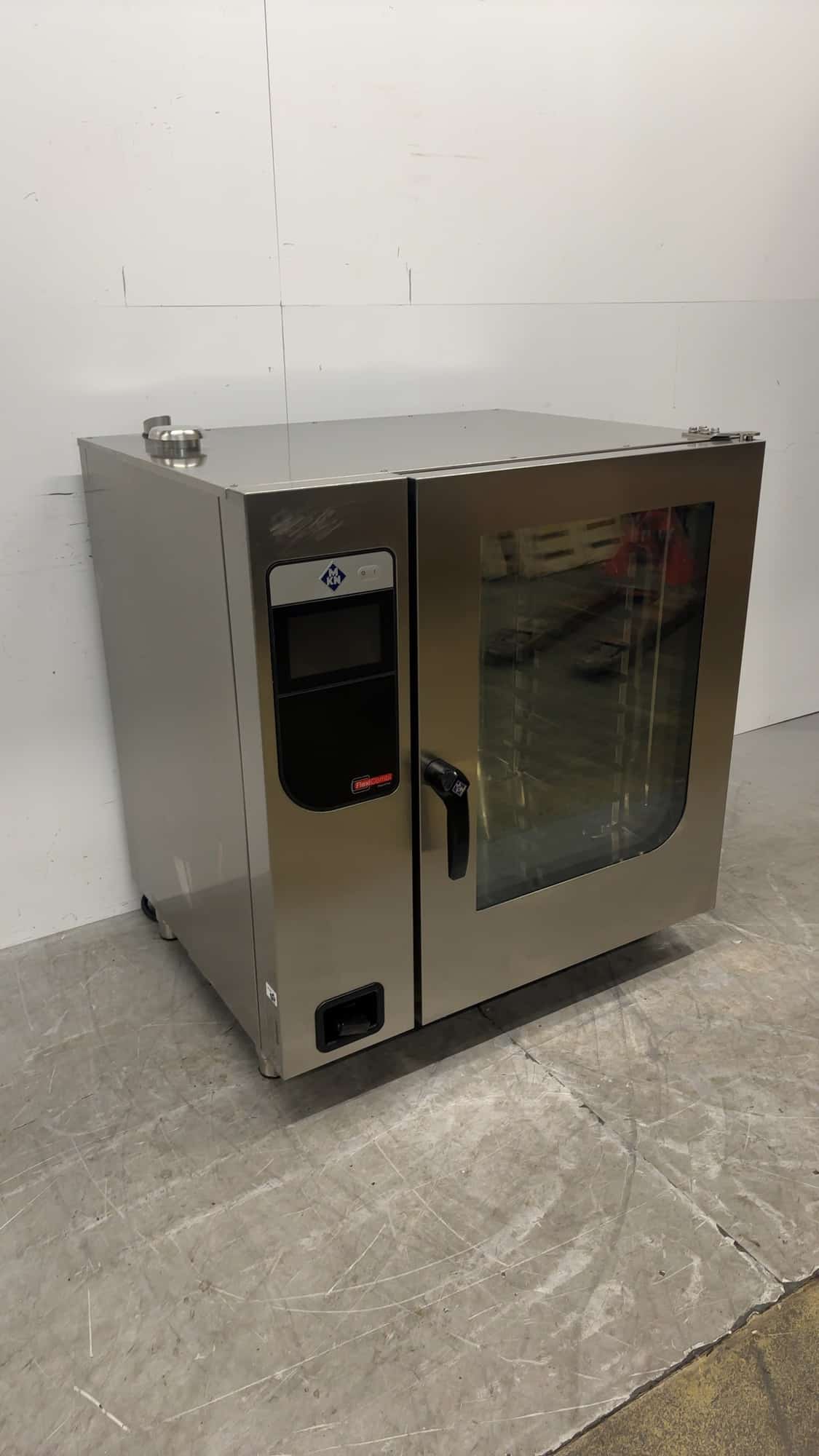 Stainless Steel MKN FKECOD115T Combi Steamer, 10 x 2/1 GN, 18 kW, 230V, Food Service