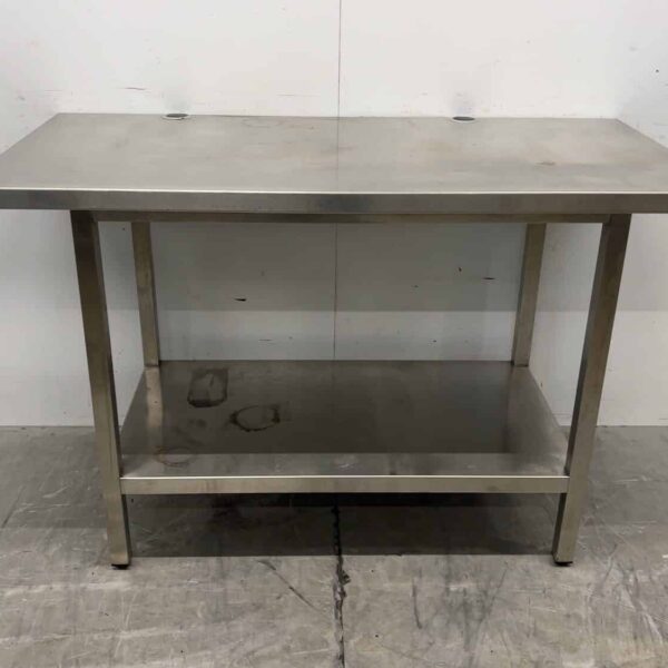 Stainless Steel Work Table 140 x 70 x 90 cm, Food Service