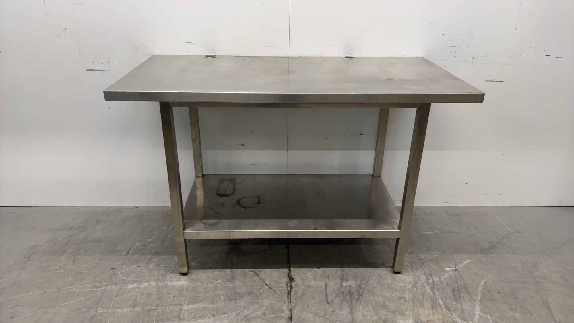 Stainless Steel Work Table 140 x 70 x 90 cm, Food Service