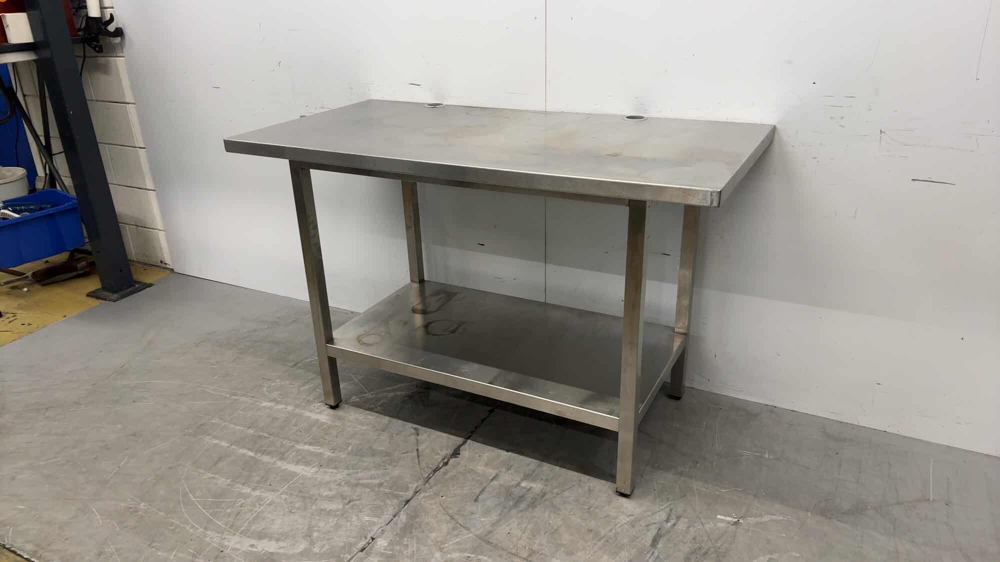 Stainless Steel Work Table 140 x 70 x 90 cm, Food Service