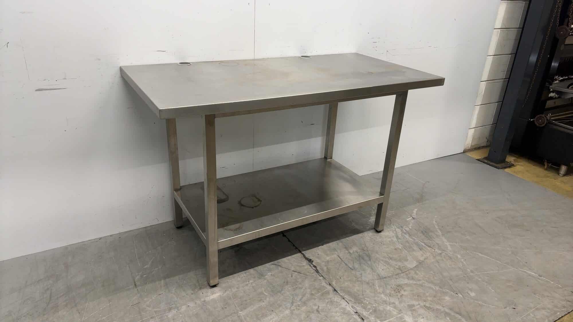 Stainless Steel Work Table 140 x 70 x 90 cm, Food Service