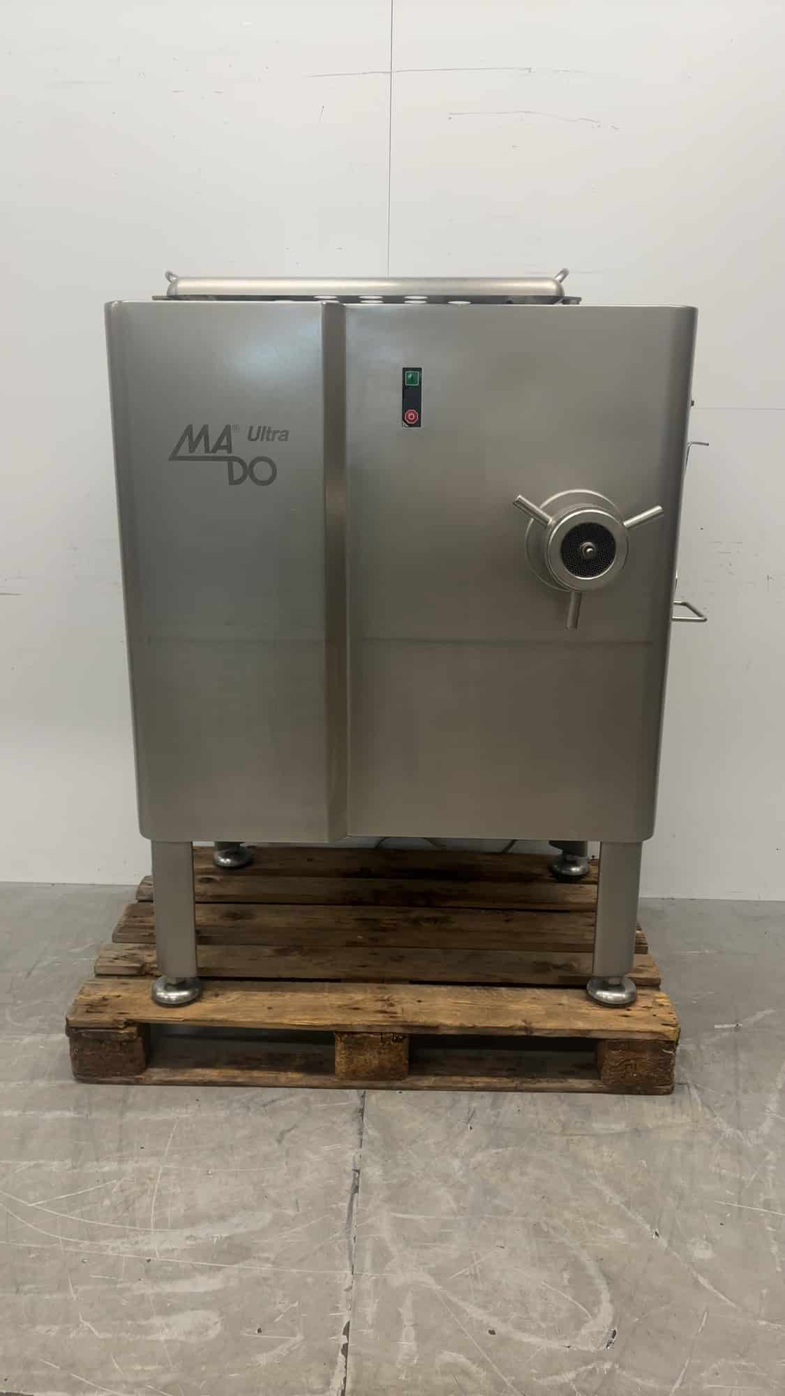 Stainless Steel Mado Ultra Meat Grinder 400 kg, 9 kW, 400 V, Food Service