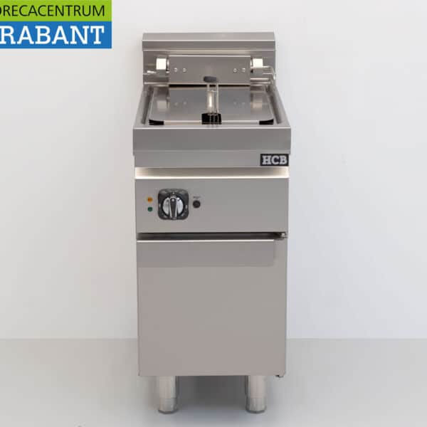 HCB Stainless Steel Electric Deep Fryer, 16 liters, 14.2 kW, 400V, 40 cm, Food Service