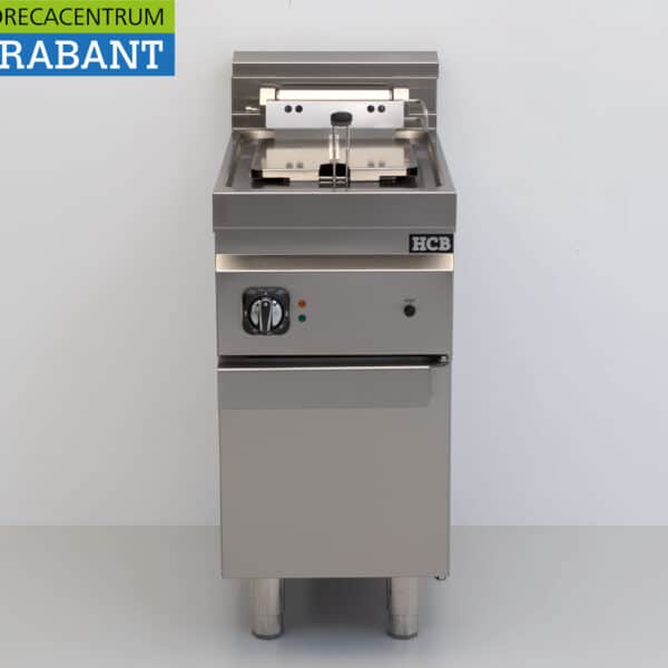 HCB Stainless Steel Electric Single-Basket Fryer, 10 Liters, 400V, Food Service