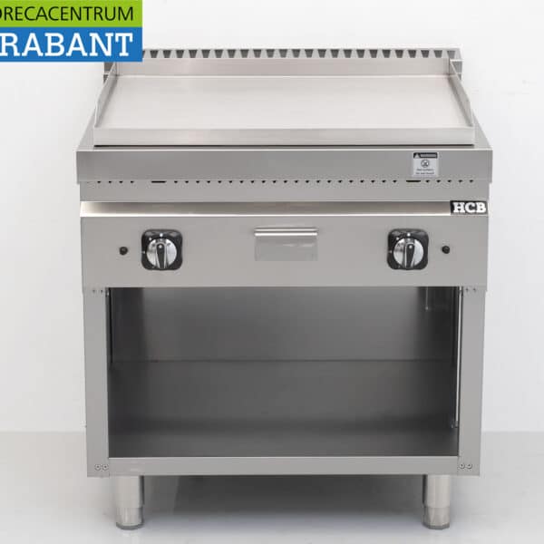 HCB Stainless Steel Baking Sheet, Smooth, 13 kW, 80 cm, GAS, Food Service