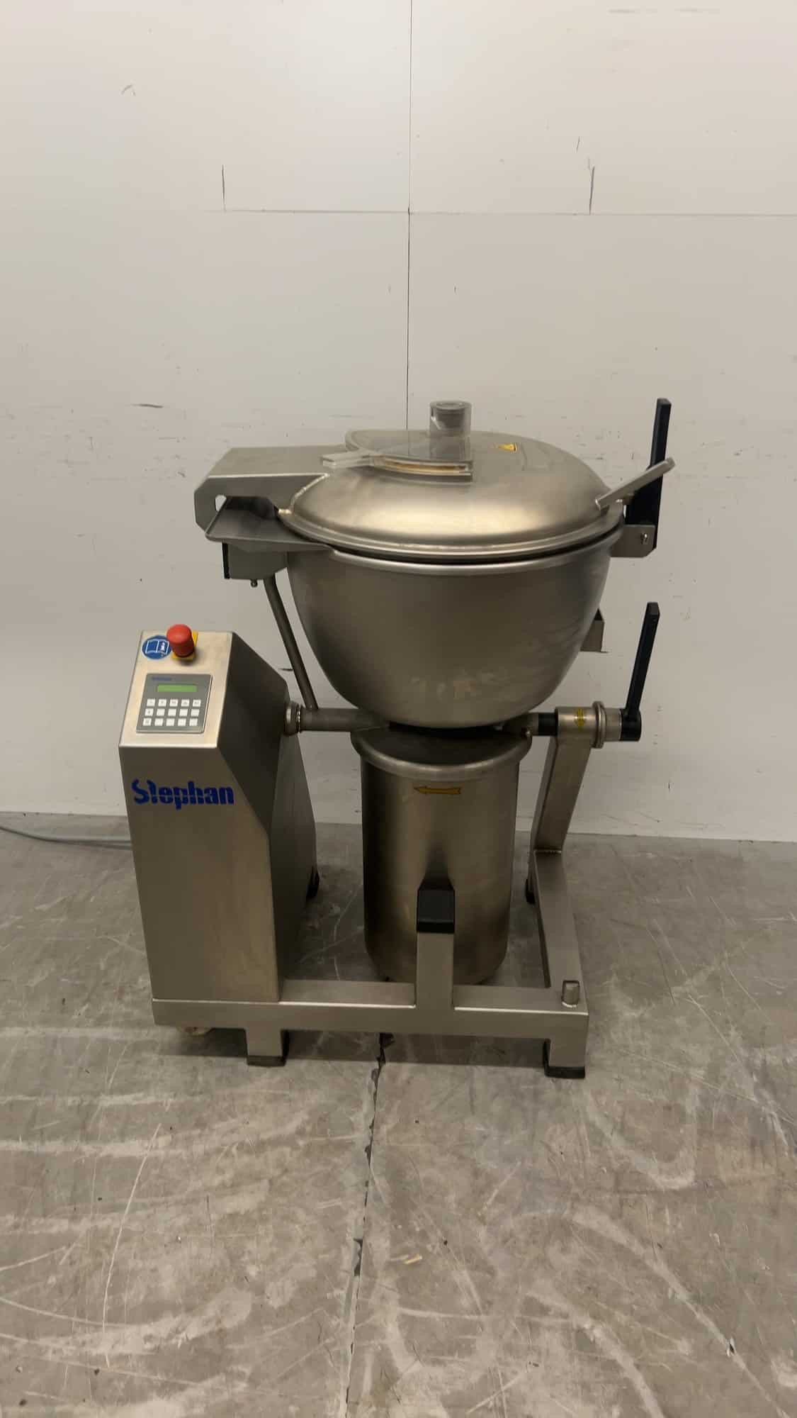 Stainless Steel Stephan UM 44 Universal Cutter, 45 liters, 400V, 80 x 53 x 108 cm, Food Service