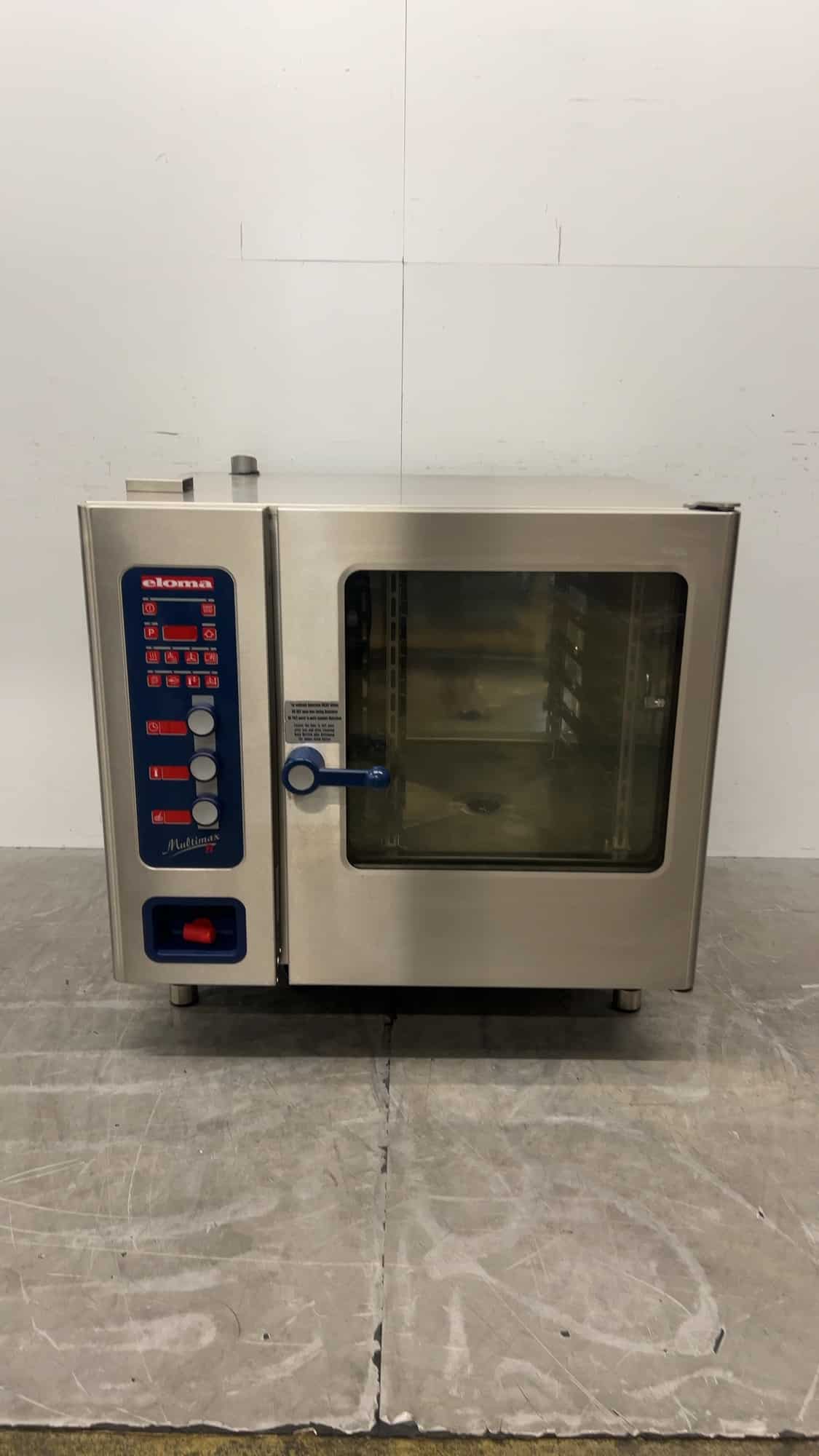 Stainless Steel Eloma Multimax B 6-11 Combi Steamer, 6 x 1/1 GN, 400V, Food Service