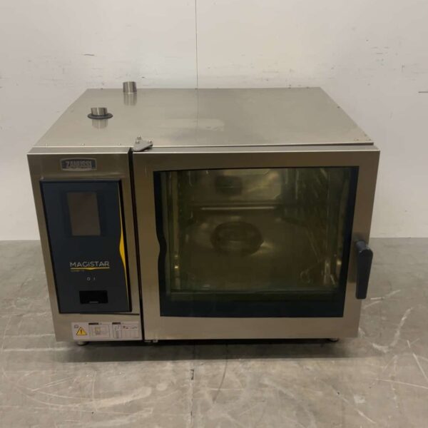 Stainless Steel Zanussi Magistar Combi Steamer 6 x 2/1 GN 21.4 kW 400V Food Service
