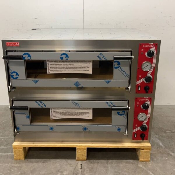 DUbbele pizzaoven 100 x 88 x 75 cm Horeca
