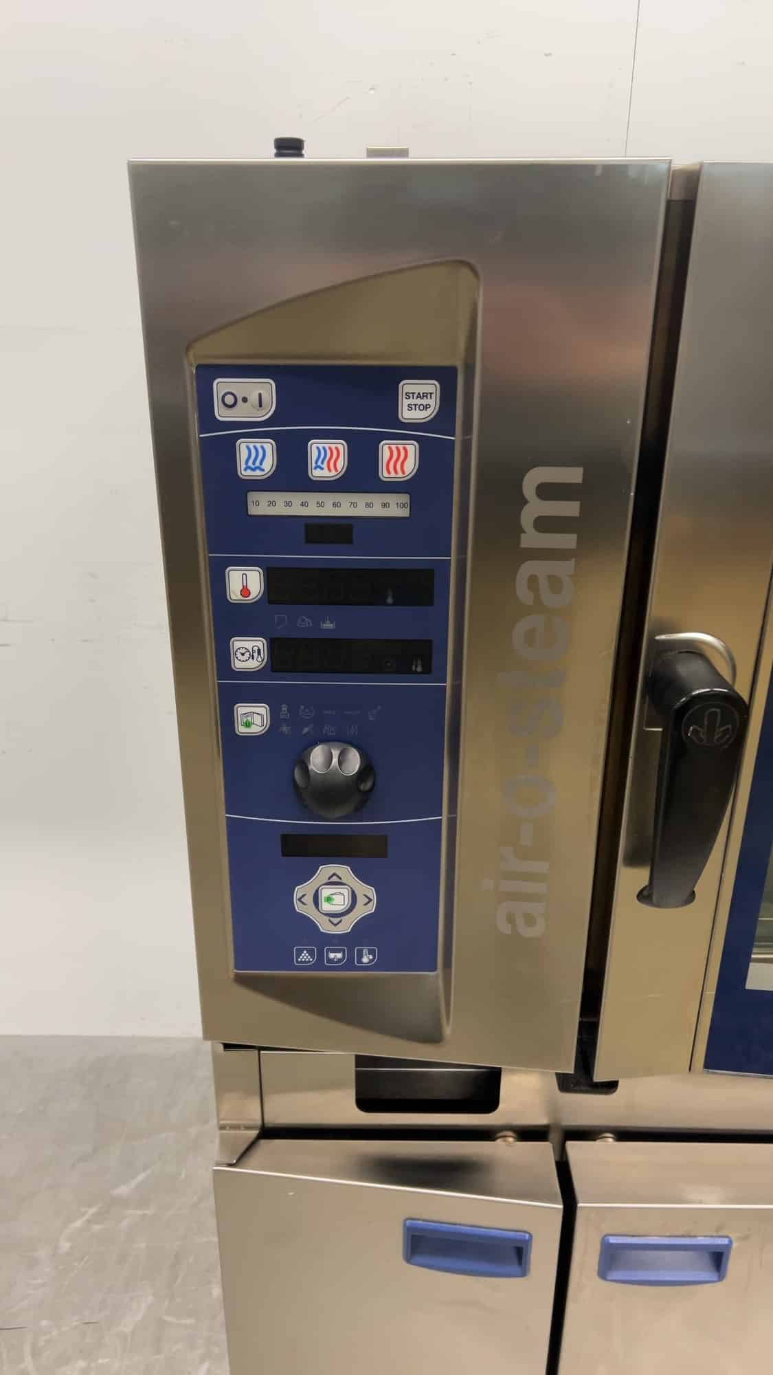 RVS Electrolux air-o-steam Combisteamer 6 x 1/1 GN 10.1 kW 90 x 85 x 145 cm 400V Horeca