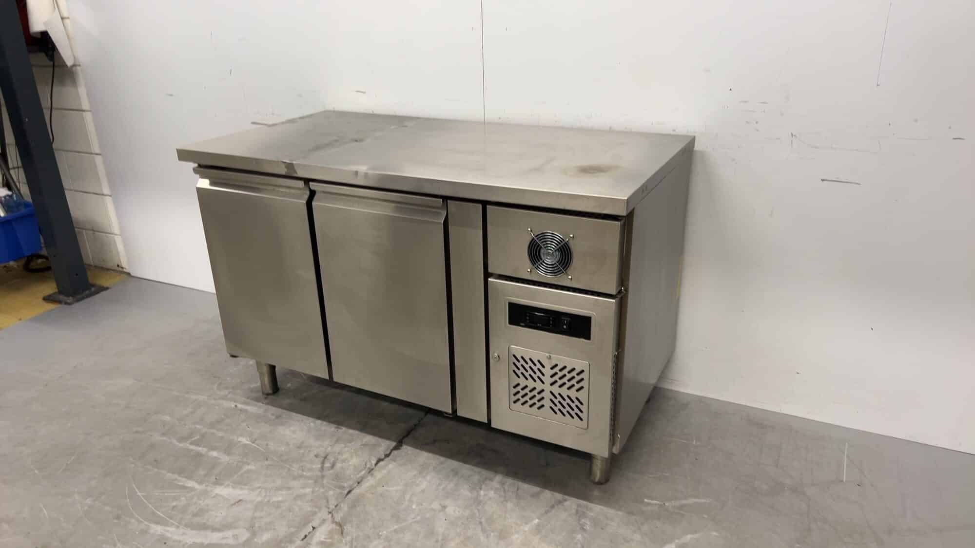 RVS Maxxfrost MVWB-2D Koelwerkbank 216 liter 136 x 70 x 89 cm 230V Horeca