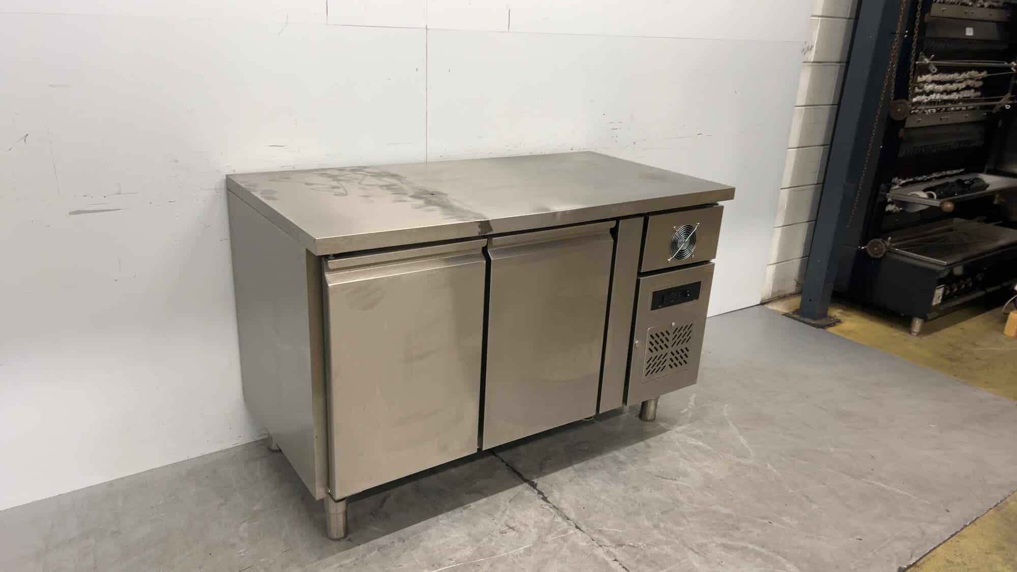 RVS Maxxfrost MVWB-2D Koelwerkbank 216 liter 136 x 70 x 89 cm 230V Horeca